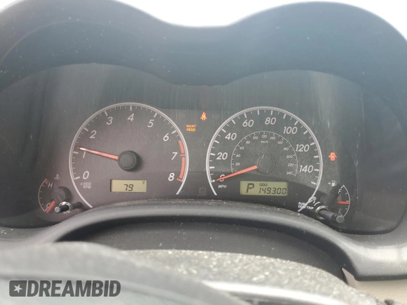 2013 Toyota Corolla L with VIN 5YFBU4EE2DP195992, listed as a Copart auction lot 54984455 with 149,300 mi miles and Clean Title. Bid and sale history available at DreamBid. Image 9.