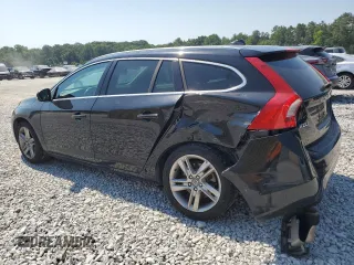 2015 Volvo V60 T5 Drive-E Platinum with VIN YV140MED3F1208973, listed as a Copart auction lot 59097974 with 140,445 mi miles and Salvage Title. Bid and sale history available at carsss.com. Image 2.