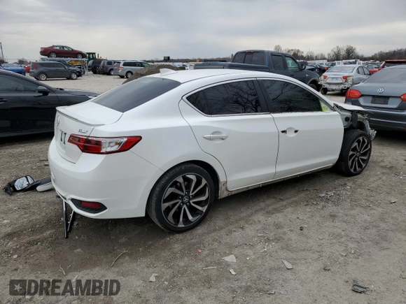 2016 Acura ILX w/Premium/A-SPEC Pkg with VIN 19UDE2F89GA015808, listed as a Copart auction lot 50585215 with 108,226 mi miles and Salvage Title. Bid and sale history available at carsss.com. Image 3.