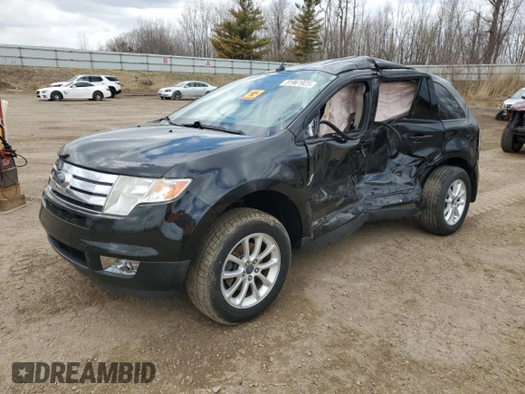 2010 Ford Edge SEL with VIN 2FMDK3JC8ABB38421, listed as a Copart auction lot 51961925 with 0 mi miles and Clean Title. Bid and sale history available at carsss.com. Image 1.