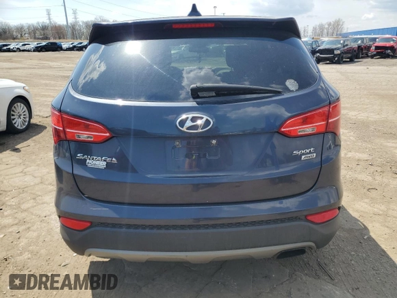 2016 Hyundai Santa Fe z VIN 5XYZTDLB1GG324064, wystawiony jako Copart lot #54206405 z przebiegiem 125 762 mil mil oraz Czysty tytuł • Clean title. Historia ofert i sprzedaży dostępna na DreamBid. Obrazek 6.