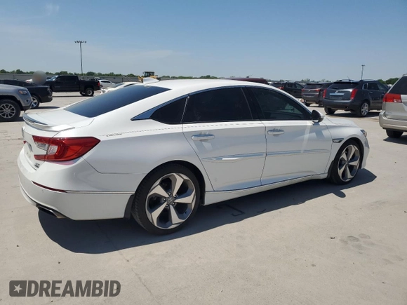 2020 Honda Accord Touring with VIN 1HGCV2F92LA018533, listed as a Copart auction lot 52247355 with 77,034 mi miles and Clean title. Bid and sale history available at DreamBid. Image 3.