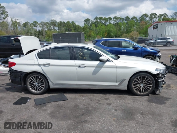 2018 BMW 5 Series 530i with VIN WBAJA5C55JWA38747, listed as a IAAI auction lot 41922937 with 100,951 mi miles and . Bid and sale history available at DreamBid. Image 13.