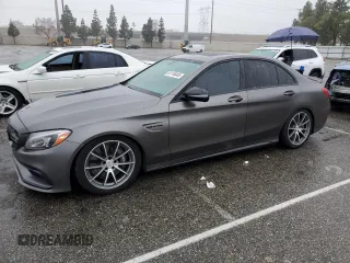 2018 Mercedes-Benz C 63 AMG with VIN 55SWF8GB9JU250904, listed as a Copart auction lot 51116445 with 88,023 mi miles and Clean title. Bid and sale history available at DreamBid. Image 1.
