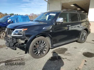 2022 Nissan Armada Platinum with VIN JN8AY2CC1N9162998, listed as a Copart auction lot 80890664 with 65,091 mi miles and Clean Title. Bid and sale history available at DreamBid. Image 1.