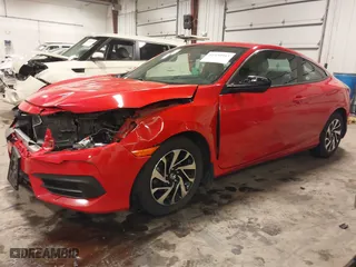 2017 Honda Civic Coupe LX with VIN 2HGFC4A55HH308017, listed as a IAAI auction lot 41430943 with 102,584 mi miles. Bid and sale history available at carsss.com. Image 19.
