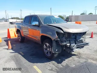 2015 Chevrolet Colorado 2WD LT with VIN 1GCGSBE3XF1237623, listed as a IAAI auction lot 41711026 with 107,580 mi miles. Bid and sale history available at carsss.com. Image 1.