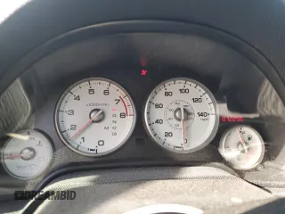 2006 Acura RSX with VIN JH4DC54896S007675, listed as a Copart auction lot 77030424 with 72,256 mi miles and Salvage Title. Bid and sale history available at carsss.com. Image 9.