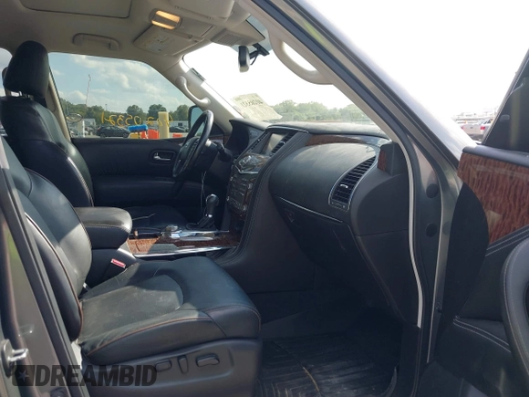 2018 Nissan Armada SL with VIN JN8AY2NC5J9557774, listed as a IAAI auction lot 40205321 with 100,123 mi miles and . Bid and sale history available at DreamBid. Image 5.