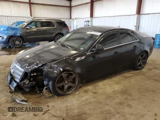 2008 Cadillac CTS AWD w/1SA with VIN 1G6DH577180137828, listed as a Copart auction lot 76752374 with 205,244 mi miles and Salvage Title. Bid and sale history available at carsss.com. Image 1.