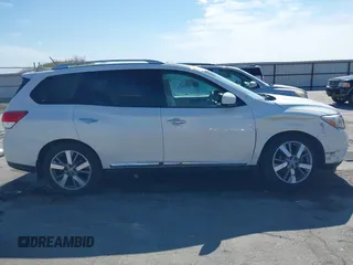 2015 Nissan Pathfinder SL with VIN 5N1AR2MM4FC707351, listed as a IAAI auction lot 42334235 with 124,017 mi miles and . Bid and sale history available at DreamBid. Image 13.