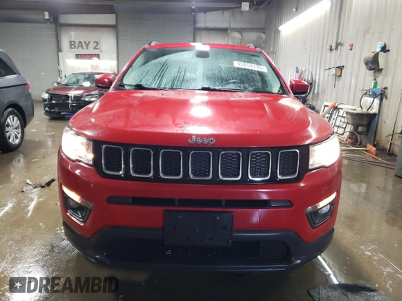 2018 Jeep Compass Latitude with VIN 3C4NJDBB8JT180048, listed as a Copart auction lot 45653135 with 147,279 mi miles and Salvage title. Bid and sale history available at DreamBid. Image 5.