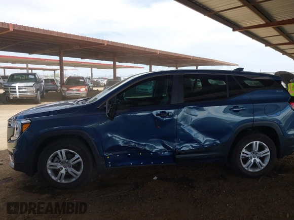 2024 GMC Terrain SLE с VIN 3GKALMEG8RL384400, выставлен на аукционе IAAI как лот 42358557 с пробегом 3 245 миль миль и . История ставок и продаж доступна на DreamBid. Изображение 6.