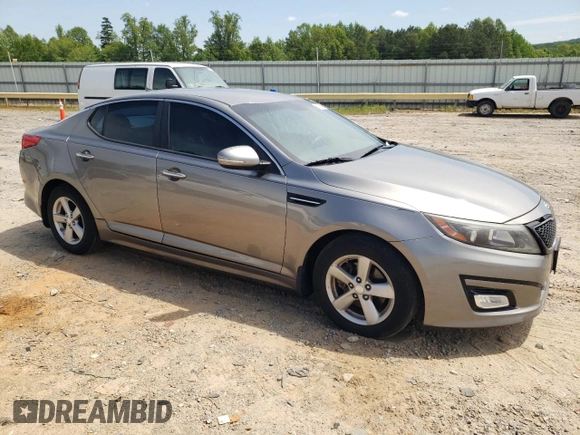 2014 Kia Optima LX with VIN 5XXGM4A70EG279106, listed as a Copart auction lot 56283135 with 160,693 mi miles and Salvage title. Bid and sale history available at DreamBid. Image 4.