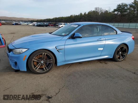 2016 BMW M4 with VIN WBS3U9C50GP969479, listed as a Copart auction lot 40458044 with 140,885 mi miles. Bid and sale history available at carsss.com. Image 1.