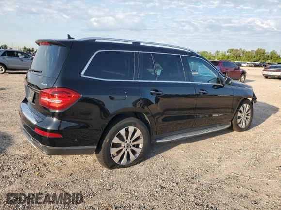 2019 Mercedes-Benz GLS 450 with VIN 4JGDF6EE3KB219531, listed as a Copart auction lot 55700725 with 120,428 mi miles and Salvage Title. Bid and sale history available at DreamBid. Image 3.