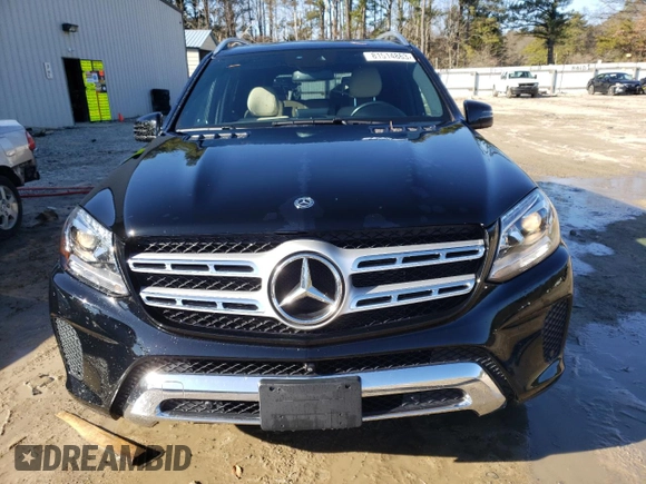 2017 Mercedes-Benz GLS 450 with VIN 4JGDF6EE4HA985850, listed as a Copart auction lot 81514863 with 47,816 mi miles and . Bid and sale history available at DreamBid. Image 5.