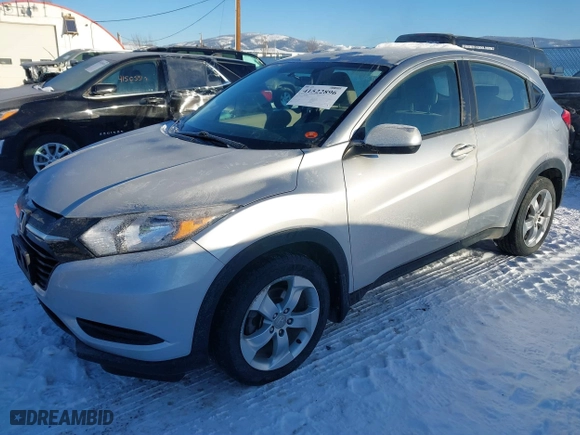 2016 Honda HR-V LX with VIN 3CZRU6H32GM732807, listed as a IAAI auction lot 41522896 with 136,074 mi miles. Bid and sale history available at carsss.com. Image 2.