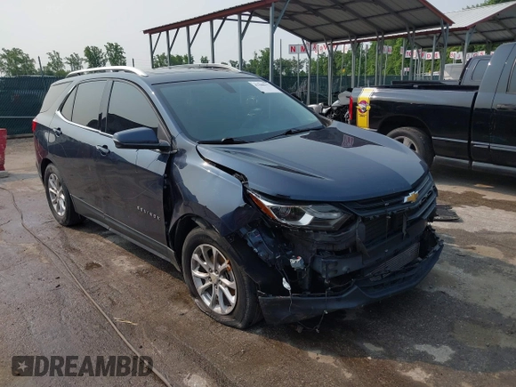 2018 Chevrolet Equinox LT with VIN 3GNAXJEV8JS500886, listed as a IAAI auction lot 42388622 with 135,931 mi miles and . Bid and sale history available at DreamBid. Image 1.