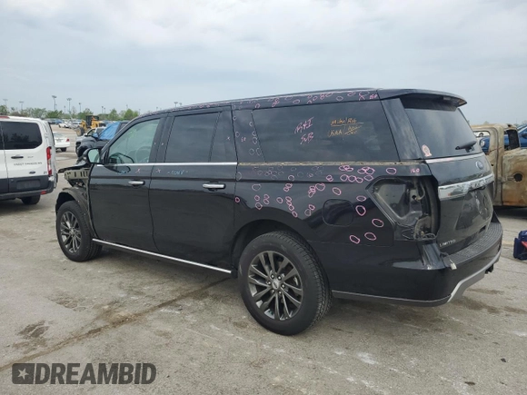 2020 Ford Expedition Max Limited с VIN 1FMJK2AT8LEA47587, выставлен на аукционе Copart как лот 53708525 с пробегом 100 048 миль миль и Списание • Salvage title. История ставок и продаж доступна на DreamBid. Изображение 2.