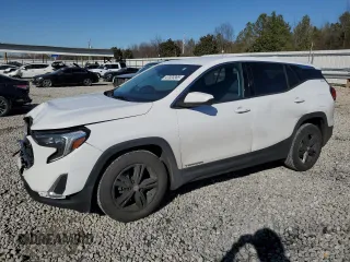 2020 GMC Terrain SLE with VIN 3GKALMEV6LL100977, listed as a Copart auction lot 47020365 with 52,146 mi miles and Salvage Title. Bid and sale history available at carsss.com. Image 1.