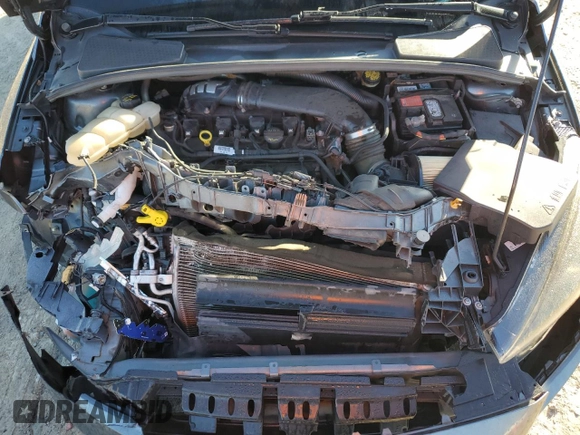 2017 Ford Focus ST with VIN 1FADP3L90HL275358, listed as a Copart auction lot 43643005 with 106,379 mi miles and Salvage Title. Bid and sale history available at carsss.com. Image 13.