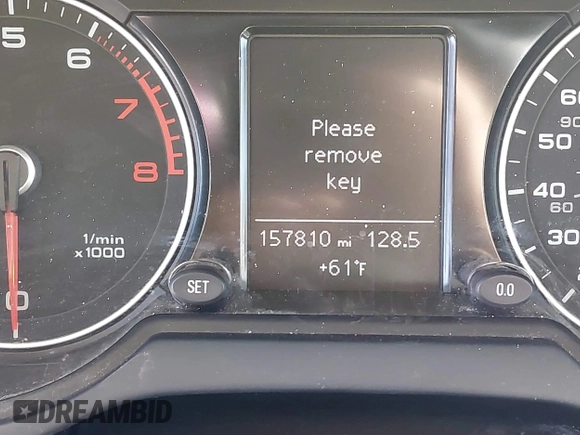 2014 Audi Q5 Premium Plus with VIN WA1LFBFP2EA074446, listed as a IAAI auction lot 41841181 with 157,810 mi miles. Bid and sale history available at carsss.com. Image 14.