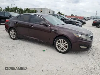 2013 Kia Optima LX with VIN 5XXGM4A76DG139737, listed as a Copart auction lot 80865254 with 141,848 mi miles and Clean Title. Bid and sale history available at DreamBid. Image 4.