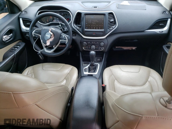 2016 Jeep Cherokee Limited with VIN 1C4PJLDS8GW207378, listed as a Copart auction lot 57309855 with 202,432 mi miles and Salvage title. Bid and sale history available at DreamBid. Image 8.