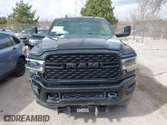 2022 Ram 2500 Big Horn with VIN 3C6UR5DL1NG166403, listed as a IAAI auction lot 41936951 with 76,537 mi miles and . Bid and sale history available at DreamBid. Image 12.