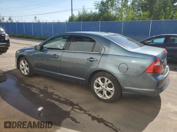 2012 Ford Fusion SE with VIN 3FAHP0HA3CR240276, listed as a Copart auction lot 62101535 with 195,369 mi miles and Clean title. Bid and sale history available at DreamBid. Image 2.