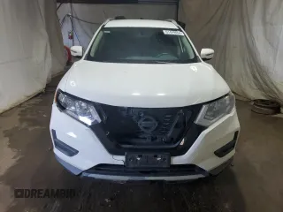 2017 Nissan Rogue SV with VIN KNMAT2MV3HP515879, listed as a Copart auction lot 61429454 with Not provided miles and Salvage title. Bid and sale history available at DreamBid. Image 5.