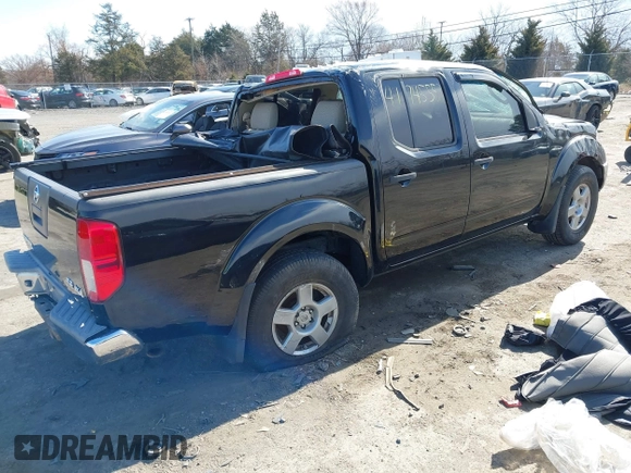 2008 Nissan Frontier SE with VIN 1N6AD07W28C408204, listed as a IAAI auction lot 41745552 with 165,572 mi miles and . Bid and sale history available at DreamBid. Image 4.