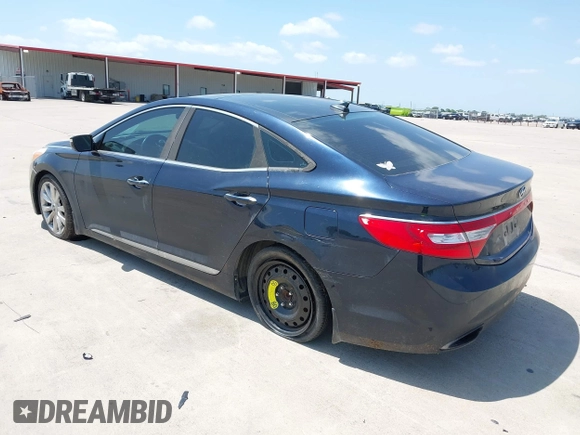2013 Hyundai Azera with VIN KMHFH4JG8DA199154, listed as a IAAI auction lot 42214060 with 202,461 mi miles and . Bid and sale history available at carsss.com. Image 3.