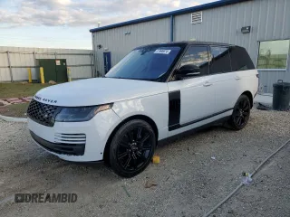 2021 Land Rover Range Rover with VIN SALGS4RY8MA447290, listed as a Copart auction lot 41995674 with 49,755 mi miles and . Bid and sale history available at DreamBid. Image 1.