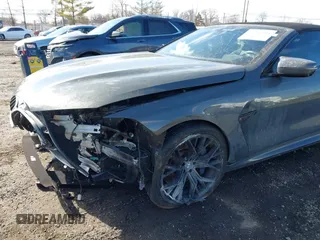 2020 BMW M8 with VIN WBSDZ0C06LBM09446, listed as a IAAI auction lot 41512994 with 25,745 mi miles. Bid and sale history available at carsss.com. Image 6.