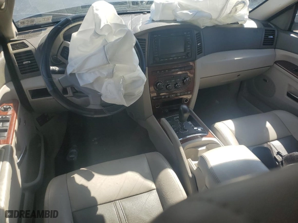 2007 Jeep Grand Cherokee Limited with VIN 1J8HR58P57C614549, listed as a Copart auction lot 48476745 with 0 mi miles and Salvage Title. Bid and sale history available at carsss.com. Image 8.