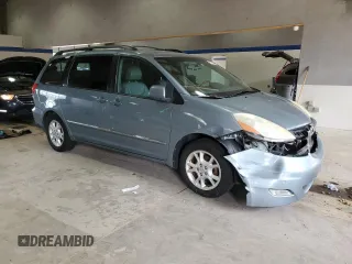2006 Toyota Sienna XLE with VIN 5TDZA22C46S445502, listed as a Copart auction lot 52679885 with 186,017 mi miles and Salvage Title. Bid and sale history available at carsss.com. Image 4.