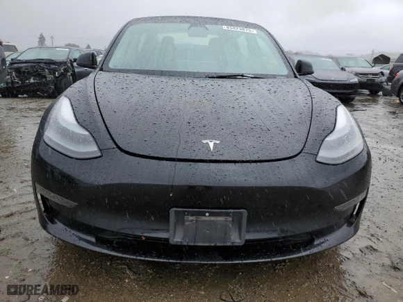 2023 Tesla Model 3 with VIN 5YJ3E1EA0PF455450, listed as a Copart auction lot 45423875 with 73,471 mi miles and Salvage Title. Bid and sale history available at carsss.com. Image 5.