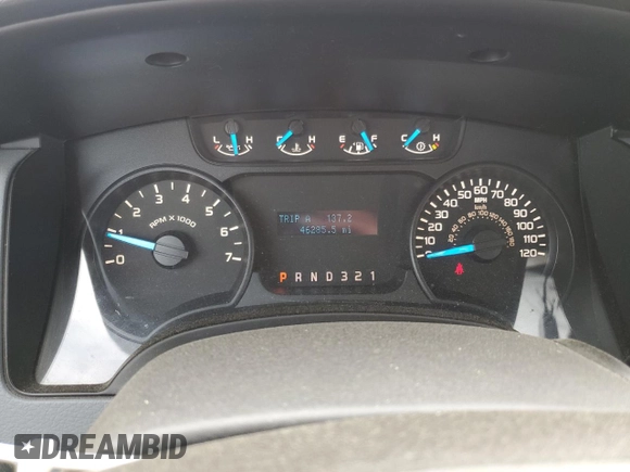 2013 Ford F-150 XL с VIN 1FTMF1CM9DKE82692, выставлен на аукционе Copart как лот 54611575 с пробегом 46 285 миль миль и Чистый • Clean title. История ставок и продаж доступна на DreamBid. Изображение 9.