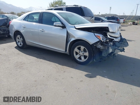 2016 Chevrolet Malibu LT with VIN 1G11C5SA7GU162637, listed as a IAAI auction lot 41986969 with 110,859 mi miles and . Bid and sale history available at carsss.com. Image 1.