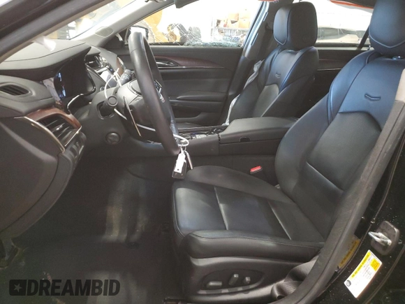 2018 Cadillac CTS Luxury AWD with VIN 1G6AX5SS1J0127341, listed as a Copart auction lot 49597034 with 48,286 mi miles and Salvage Title. Bid and sale history available at DreamBid. Image 7.