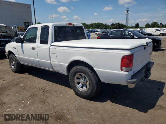 2000 Ford Ranger XL with VIN 1FTYR14V1YPB14225, listed as a Copart auction lot 55570405 with 212,274 mi miles and Clean Title. Bid and sale history available at carsss.com. Image 2.