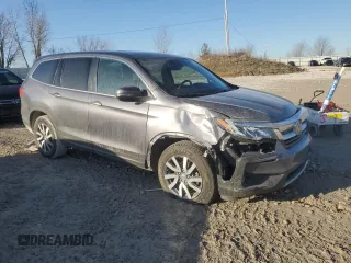 2021 Honda Pilot EX-L with VIN 5FNYF6H51MB077374, listed as a Copart auction lot 48295895 with 94,457 mi miles and Non Repairable. Bid and sale history available at DreamBid. Image 4.