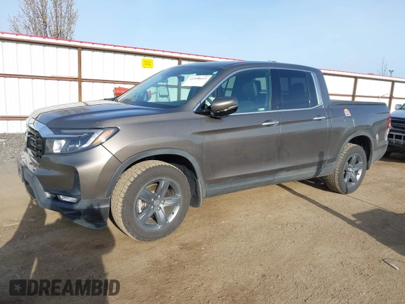 2022 Honda Ridgeline RTL-E with VIN 5FPYK3F7XNB024552, listed as a IAAI auction lot 41998613 with 16,846 mi miles and . Bid and sale history available at DreamBid. Image 17.
