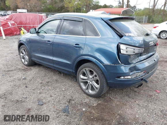 2018 Audi Q3 Premium Plus z VIN WA1JCCFS8JR014631, wystawiony jako IAAI lot #41958696 z przebiegiem 94 063 mil mil oraz . Historia ofert i sprzedaży dostępna na DreamBid. Obrazek 3.
