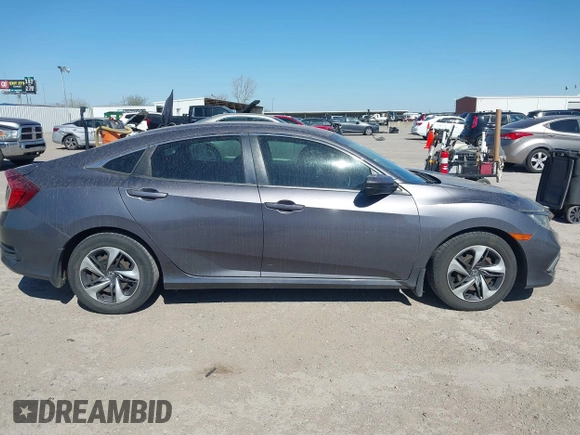 2019 Honda Civic Sedan LX with VIN 19XFC2F64KE005270, listed as a IAAI auction lot 41852238 with 106,604 mi miles. Bid and sale history available at carsss.com. Image 13.
