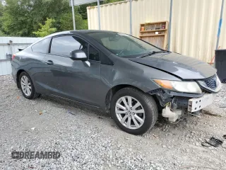 2012 Honda Civic Cpe EX-L with VIN 2HGFG3B12CH543493, listed as a Copart auction lot 68632614 with 191,948 mi miles and Salvage Title. Bid and sale history available at carsss.com. Image 4.