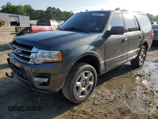 2015 Ford Expedition Limited с VIN 1FMJU2AT1FEF12516, выставлен на аукционе Copart как лот 60999455 с пробегом 166 243 миль миль и Списание • Salvage title. История ставок и продаж доступна на DreamBid. Изображение 1.