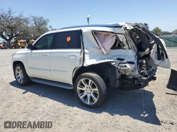 2015 Cadillac Escalade Luxury z VIN 1GYS3BKJ5FR248843, wystawiony jako Copart lot #57482935 z przebiegiem 128 377 mil mil oraz Szkoda całkowita • Salvage title. Historia ofert i sprzedaży dostępna na DreamBid. Obrazek 2.